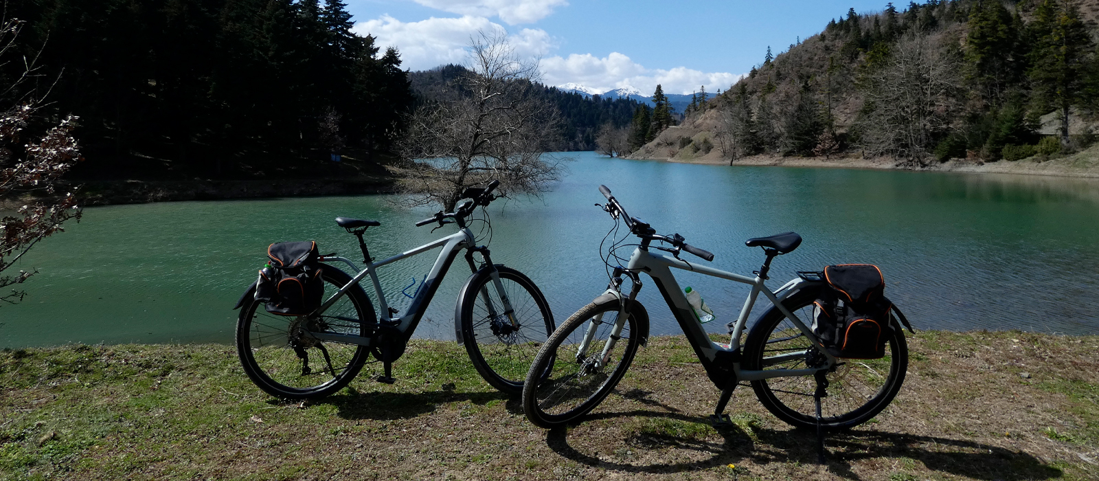 E-Bikes στη Λίμνη Πλαστήρα - bike trips on Lake Plastiras